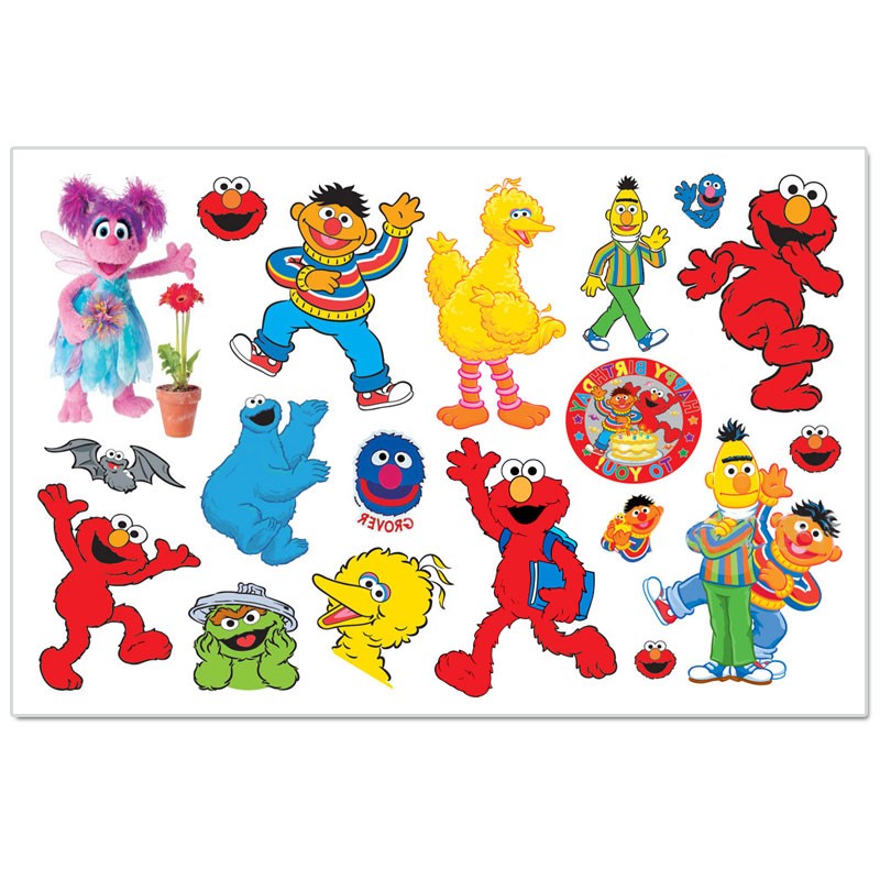 Sesame Street Tattoo Favors - for everyone attending your birthday party – Kidz Party Store